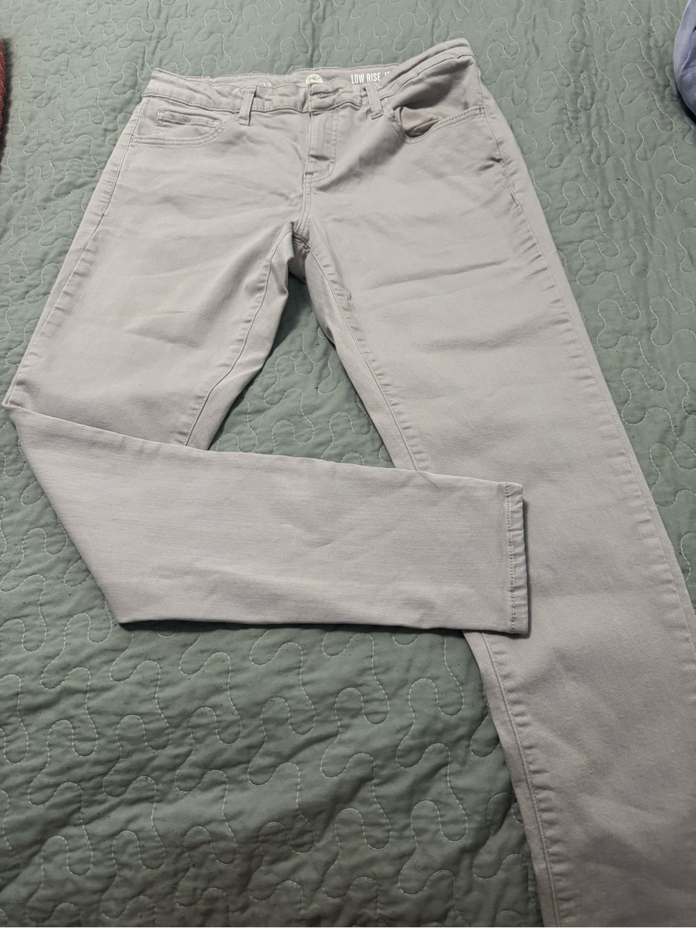 SO Women’s Skinny Jeans in Light Gray